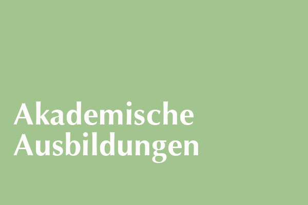 Akademische Ausbildungen